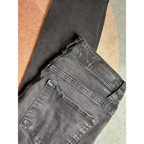 Kenneth Cole Reaction Women’s Slim Fit Stretch Jeans 28x30 Black Denim Mid Rise - Picture 3 of 10
